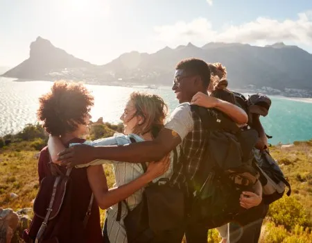 Group of travellers